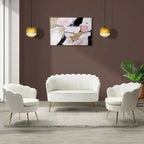 Xabier 52-Zoll-3-teiliges Wohnzimmer-Set von HULALA HOME