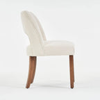Set of 4 Fabric-upholstered Dining Chairs