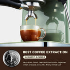 Espresso Coffee Machine with Milk Frother Steam