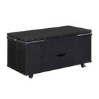 Multifunktionaler moderner Couchtisch mit Liftplatte, verborgenem Stauraum, 4 Hockern und Rollen – perfekt für moderne Wohnbereiche