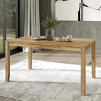 CraftPorch klassisches 7-teiliges Esszimmer-Set aus Holz