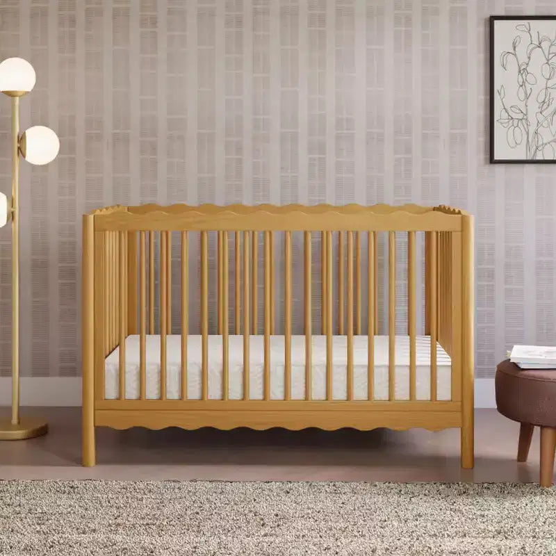Babyletto Swell 4-in-1 umbaubares Kinderbett mit Umbausatz zum Kleinkinderbett