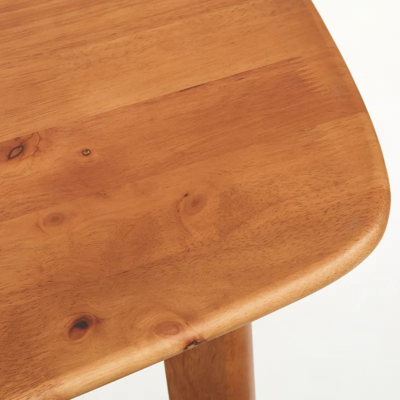 4-teiliges Nettie-Esszimmer-Set aus Massivholz von Simple Living