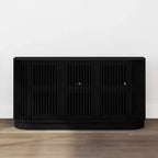 Plank+Beam Contour komoda od punog drva s 3 vrata, TV ormarić od 59 za dnevni boravak
