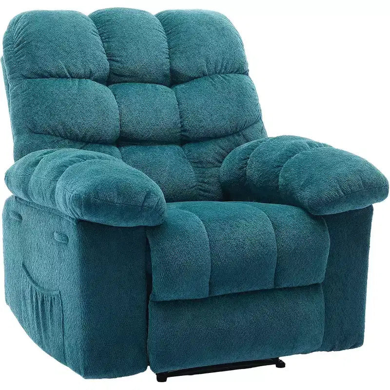 Ručni naslonjač, ergonomski naslonjač od prozračne tkanine s bočnim džepovima, jednokrevetna sofa, prikladna za dnevni boravak ili spavaću sobu