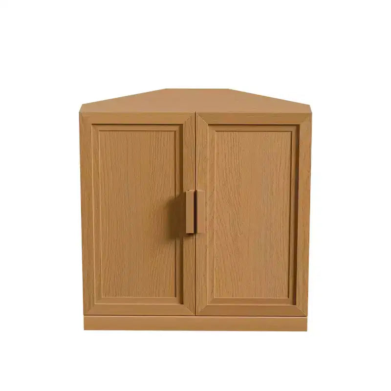 Dovelina kutni ormarić s podesivim policama, komoda, bife, vinski ormarić, kuhinjski i blagovaonski ormarić s drvenim vratima - 31H x 31W, 36H x 31W
