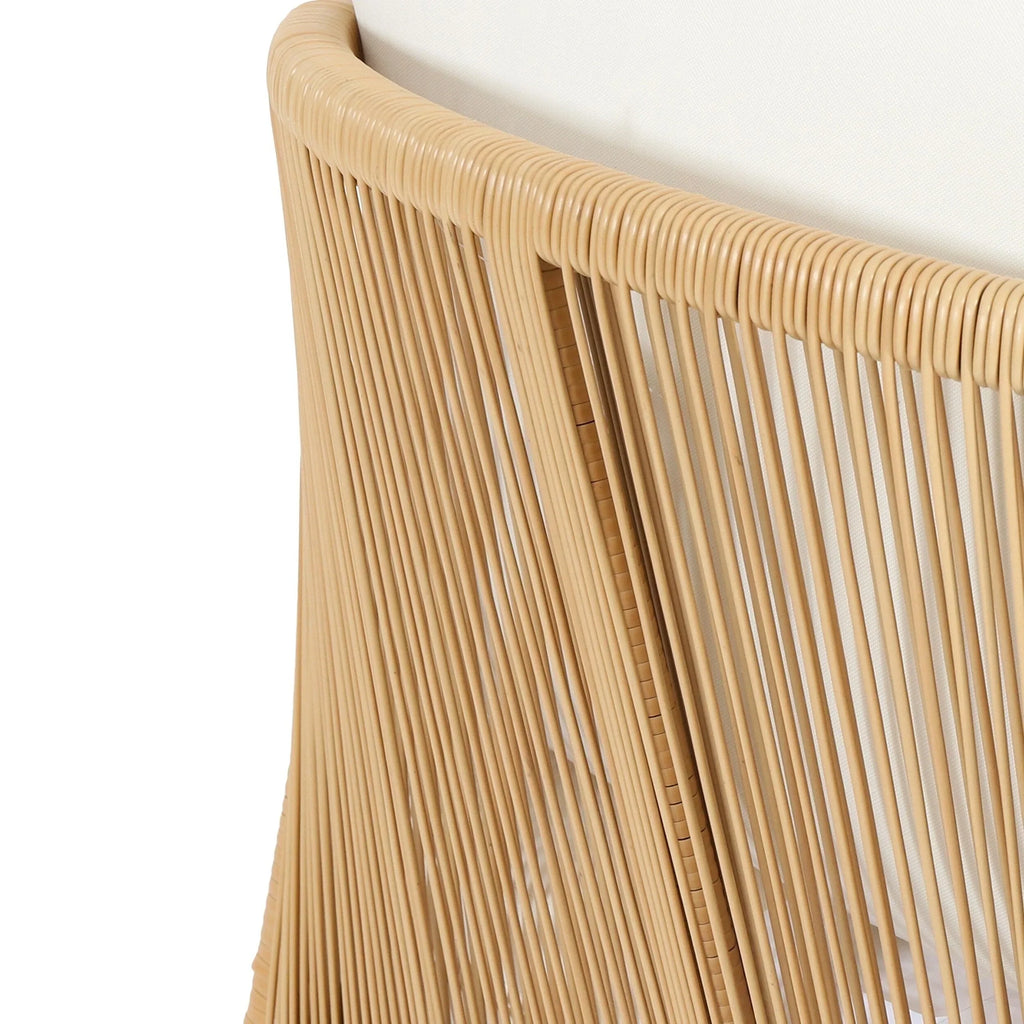 Jabe-Set aus Outdoor-Clubsesseln aus Akazienholz und Korbgeflecht von Christopher Knight Home