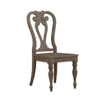 Magnolia Manor Seitenstuhl mit Splat-Rückenlehne (2er-Set)