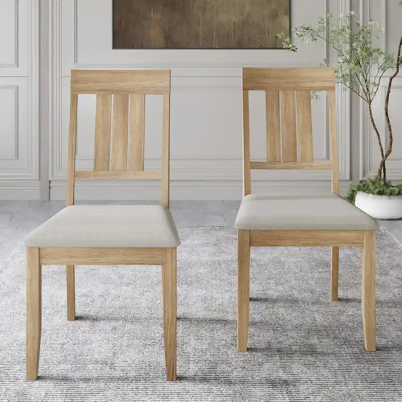 Set da pranzo in legno Classic CraftPorch da 7 pezzi