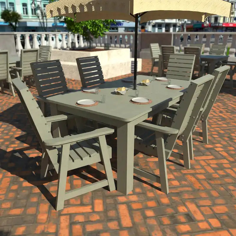 HIGHWOOD PROFESSIONAL 7-dijelna vanjska garnitura za blagovanje 42x72