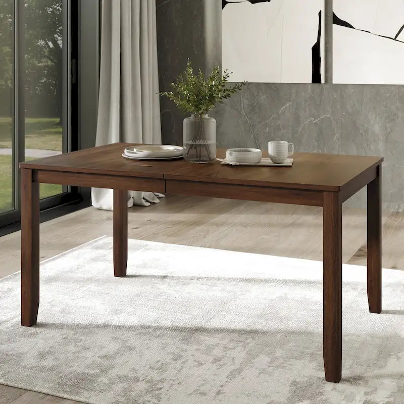 CraftPorch klassisches 7-teiliges Esszimmer-Set aus Holz