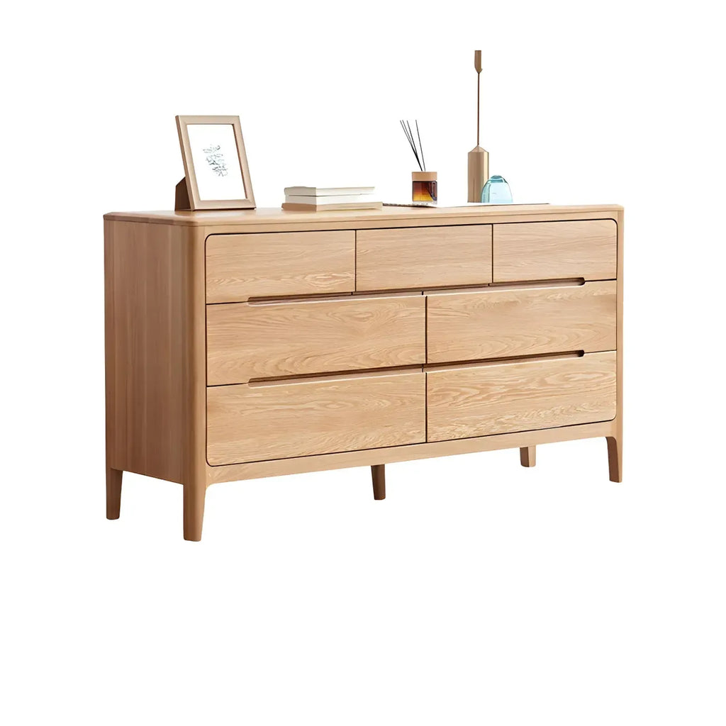 Dresser Doppju Tradizzjonali tal-Injam tal-Ballut Naturali għall-Kamra tas-Sodda