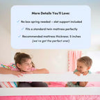 Max & Lily Solid Wood Bunk Bed, Twin over Full with Storage Trundle and Ladder for Kids