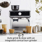 Aparat za espresso kavu s mlincem, spremnik za vodu od 2.8 L