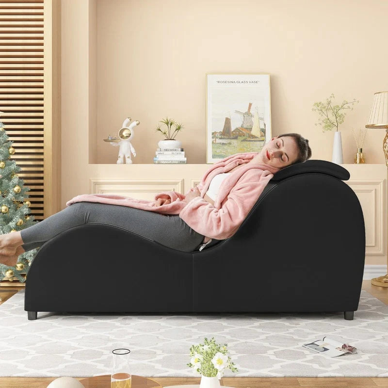 Mixoy yogastoel voor binnen, gebogen yogochaises-lounge voor volwassenen om te stretchen, sporten en ontspannen