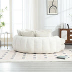 Comodo divano letto matrimoniale a panetto, divano letto oversize con braccioli