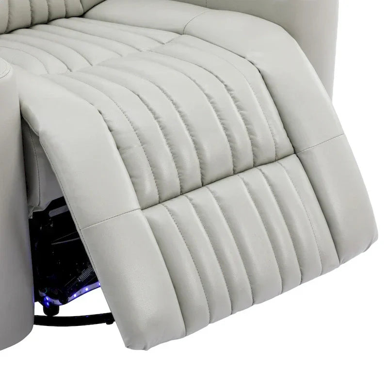 Poltrona reclinabile elettrica multifunzionale girevole a 270° per home theater