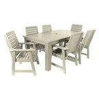 HIGHWOOD PROFESSIONAL 7-dijelna vanjska garnitura za blagovanje 42x72