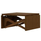2 in 1 Coffee Table, Expandable Dining Table, Adjustable Height Table for Home & Office, Space Saving - ModernLuxe