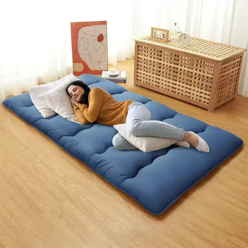 Japanski futon madrac, sklopiva podna prostirka za spavanje, tatami prostirka za dom i kampiranje, madrac za kampiranje