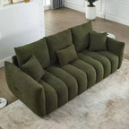 Sufan modern GDFStudio Alanna 79.5 miksi b’drapp Teddy għal 3 persuni b’imħaded
