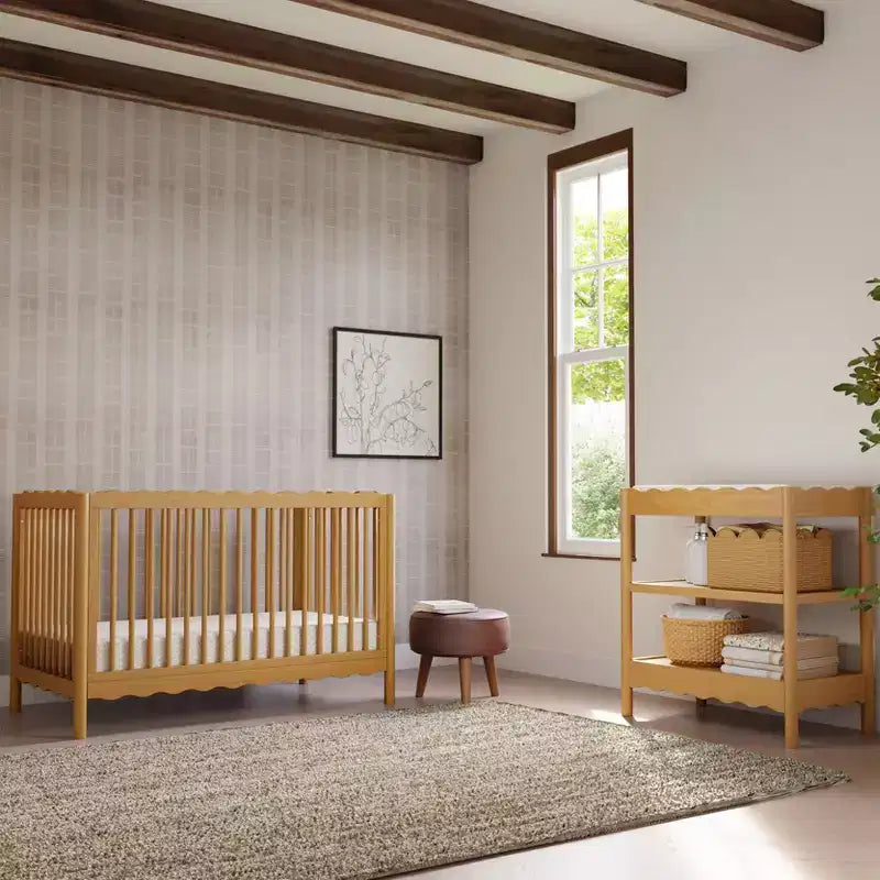 Babyletto Swell 4-in-1 umbaubares Kinderbett mit Umbausatz zum Kleinkinderbett