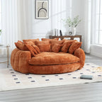 Comodo divano letto matrimoniale a panetto, divano letto oversize con braccioli