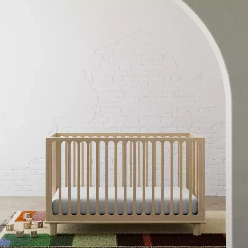 Storkcraft Sicily Deluxe 3-in-1-Umbaubett mit Sicherheitsgitter für Kleinkinder