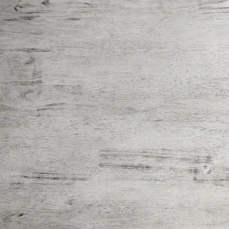 Tavolo da Pranzo con Base a Cavalletto in Legno Massello, 3 Colori, 6 Posti a Sedere