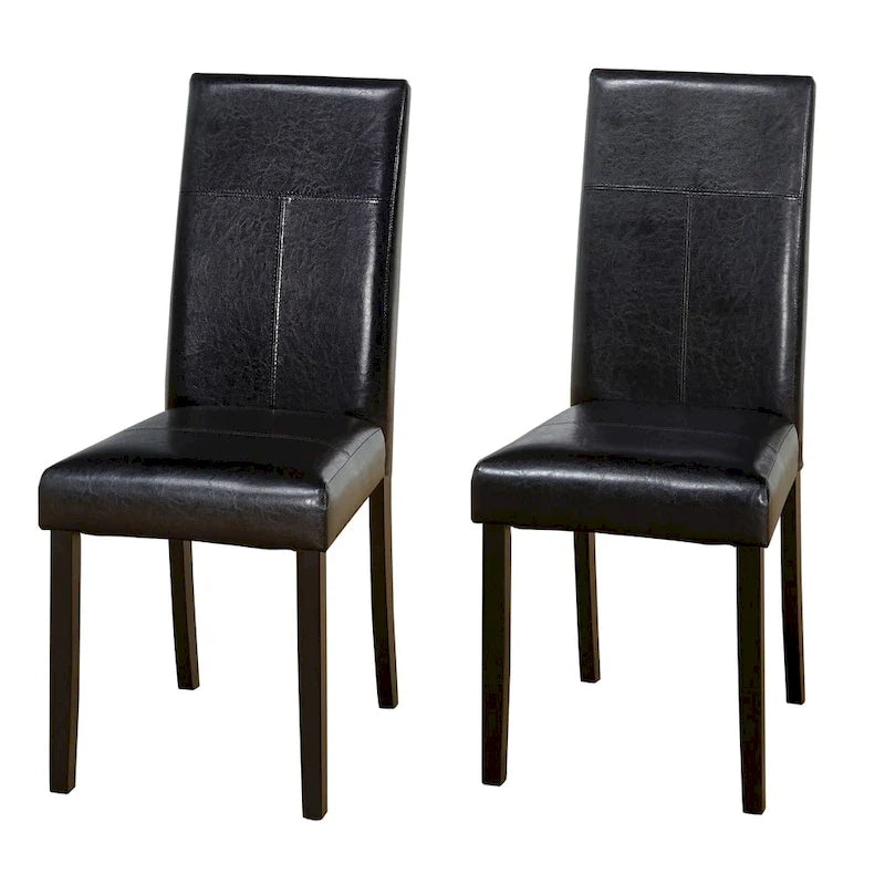 Sedia da pranzo Parson, similpelle, set da 2