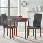 Sedia da pranzo Parson, similpelle, set da 2