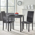 Sedia da pranzo Parson, similpelle, set da 2