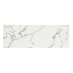 Consolle in stile Parsons con ripiano in marmo grigio e gambe nere