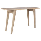 Consolle gambe divaricate Bianco/Rovere, 1 persona