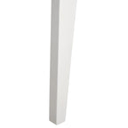 Consolle gambe divaricate Bianco/Rovere, 1 persona