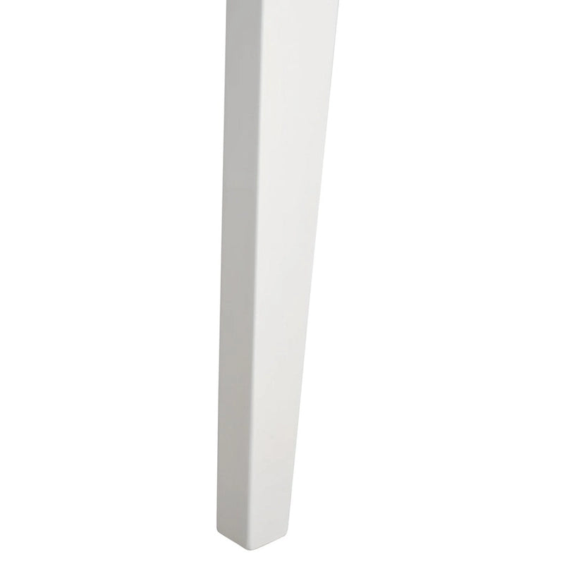Consolle gambe divaricate Bianco/Rovere, 1 persona