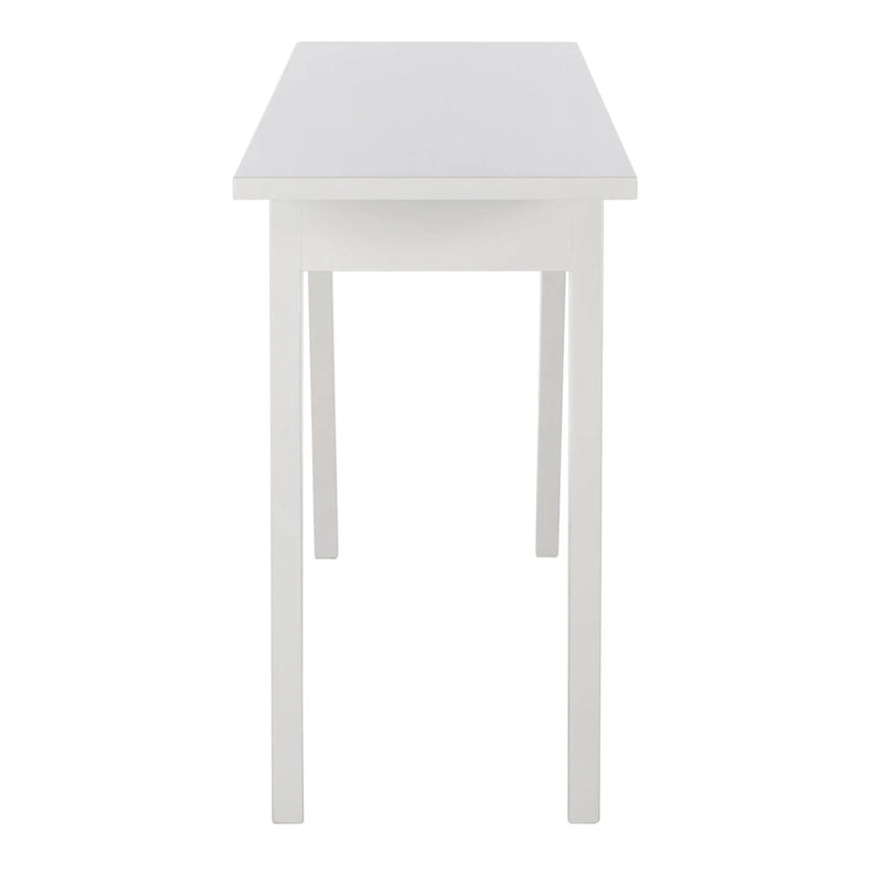 Consolle gambe divaricate Bianco/Rovere, 1 persona