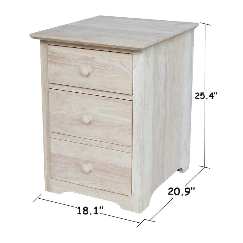 Set ufficio da 3 pezzi – Cassettiera, scrivania e sedia | Diverse finiture | 1 persona
