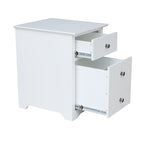 Set ufficio da 3 pezzi – Cassettiera, scrivania e sedia | Diverse finiture | 1 persona