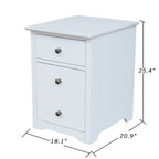 Set ufficio da 3 pezzi – Cassettiera, scrivania e sedia | Diverse finiture | 1 persona