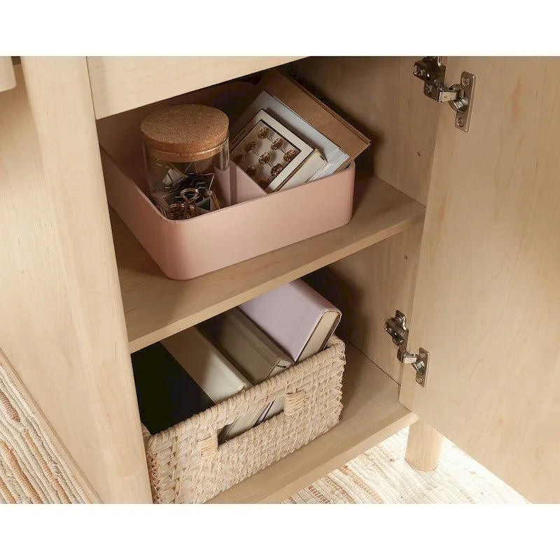 Scrivania direzionale Umber Wood con spazio per archiviare, uso singolo