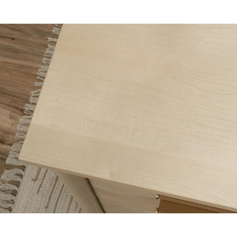 Scrivania direzionale Umber Wood con spazio per archiviare, uso singolo