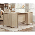 Scrivania direzionale Umber Wood con spazio per archiviare, uso singolo
