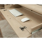 Scrivania direzionale Umber Wood con spazio per archiviare, uso singolo