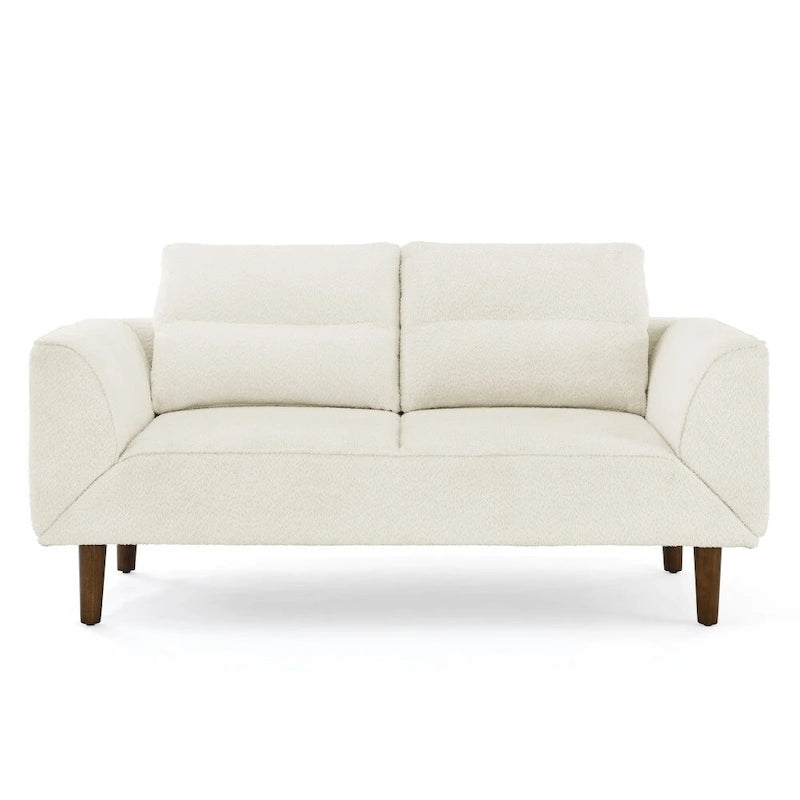 Divanetto futon convertibile beige / nero / blu scuro / grigio, divano letto a 2 posti