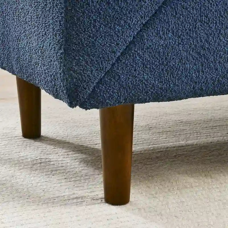 Divanetto futon convertibile beige / nero / blu scuro / grigio, divano letto a 2 posti
