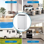 Tragbare Klimaanlage mit 12.000 BTU für 550 sq ft, 3-in-1-Klimagerät mit Kühl-, Entfeuchtungs- und Ventilatormodus