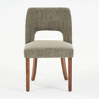 Set of 4 Fabric-upholstered Dining Chairs