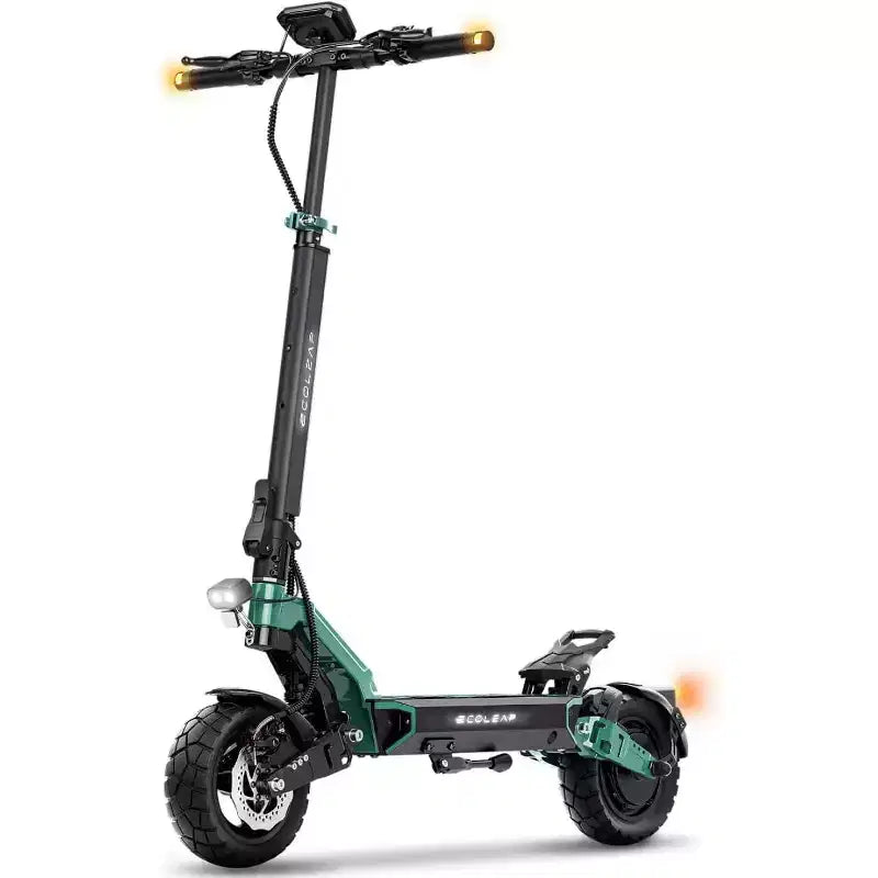 ECOLEAP L7 električni romobil za odrasle, motor vršne snage 1500W, 28MPH, domet 50Mile, dvostruki ovjes, prednje i stražnje disk-kočnice, UL