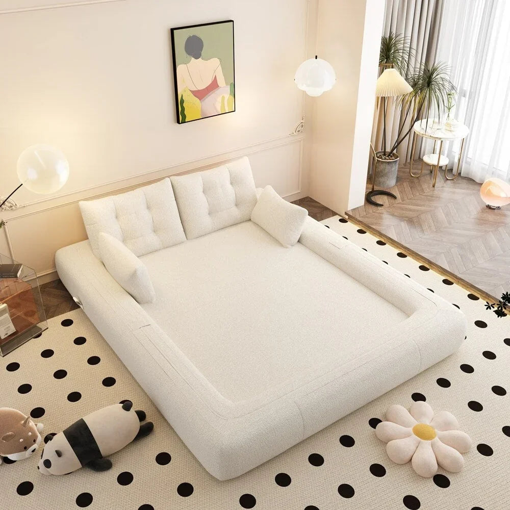 Divano letto pieghevole multifunzionale da 78,7 pollici